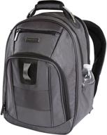 🎒 perry ellis business backpack: efficient storage with separate compartments" logo