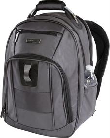 img 4 attached to 🎒 Perry Ellis Business Backpack: Efficient Storage with Separate Compartments"