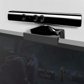 img 2 attached to 🎮 LANMU TV Mount Clip Stand Holder for Xbox 360 Kinect Sensor: Enhanced Gaming Experience (Sensor Not Included)