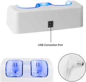 img 1 attached to Wii Controller Rechargeable Replacement Batteries Nintendo Retro Gaming & Microconsoles for Nintendo Systems