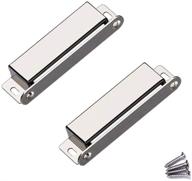 🚪 wooch door magnetic catch - 70lb high magnetic stainless steel heavy duty catch for kitchen bathroom cupboard wardrobe closet closures cabinet door drawer latch (2-pack) logo