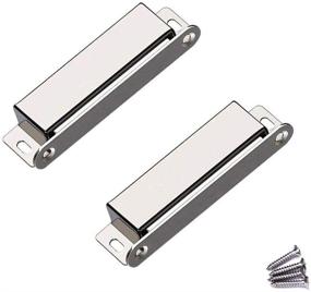 img 4 attached to 🚪 WOOCH Door Magnetic Catch - 70lb High Magnetic Stainless Steel Heavy Duty Catch for Kitchen Bathroom Cupboard Wardrobe Closet Closures Cabinet Door Drawer Latch (2-Pack)