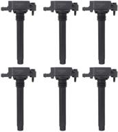 🔥 enhanced performance: newyall pack of 6 ignition coil - ignite your vehicle's power! logo