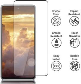 img 2 attached to 📱 [2 Pack] Privacy + HD Galaxy S21 Ultra 5G Screen Protector - 9H Hardness, Anti-Scratch, 3D Full Coverage Tempered Glass Screen Protector for Samsung Galaxy S21 Ultra (6.8')