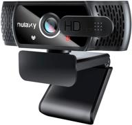 nulaxy c900 webcam with microphone & privacy cover - 1080p hd usb streaming computer webcam for pc video conferencing, calling, gaming, laptop, desktop, youtube, facetime logo