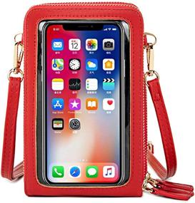 img 4 attached to Crossbody Cellphone Adjustable Blocking Shoulder Women's Handbags & Wallets in Shoulder Bags