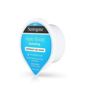 img 3 attached to 💦 Neutrogena Hydro Boost Moisturizing Overnight Gel Cream Face Mask: Hyaluronic Acid + 12 Pack