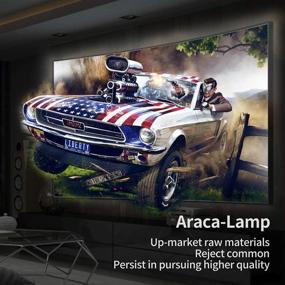 img 1 attached to 🔦 Araca PK-L2312U/PK-L2312UG Projector Lamp with Housing - Compatible with DLA-X35, DLA-RS66, DLA-X700R, DLA-X500R, DLA-RS46, DLA-X95R Replacement Projector Lamp