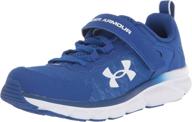 under armour pre school assert 9 alternate closure running shoe for unisex children logo