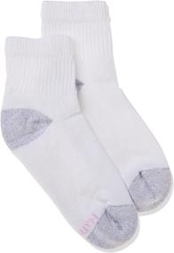 img 2 attached to Hanes Women's 10-Pack Ankle Socks - Affordable Value Bundle