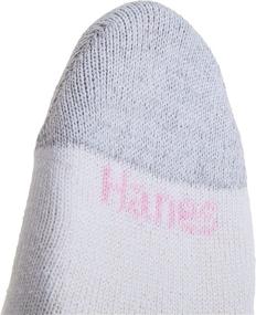 img 1 attached to Hanes Women's 10-Pack Ankle Socks - Affordable Value Bundle