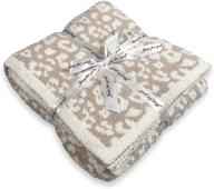 gy leopard blanket lightweight washable logo