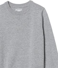 img 2 attached to Amazon Essentials Boys' Uniform Cotton 👕 Crew-Neck Sweaters: Premium Quality & Classic Style