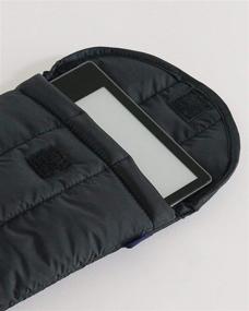 img 2 attached to 📱 BAGGU Puffy Tablet Sleeve: Sleek Black Electronics Sleeve with Ripstop Nylon for 8" Devices