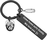 lywjyb birdgot firefighter fireman keychain logo