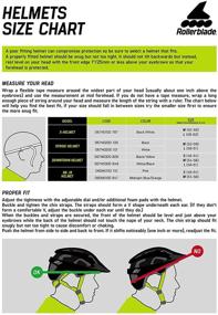 img 2 attached to Rollerblade Skate Helmet: Sleek and Stylish Unisex Safety Gear in Black