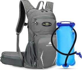 img 4 attached to 🎒 N NEVO RHINO 10L Insulated Hydration Backpack Pack with 2/3L Water Bladder, Hydration Backpack for Hiking and Cycling