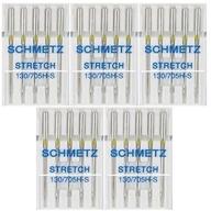 📍 stretch sewing machine needles - schmetz 130/705h h-s size 75/11 (pack of 25) logo