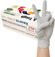 🧤 infi-touch lite duty nitrile gloves: 250 count or 1000 count - food safe, lite & tough disposable gloves logo