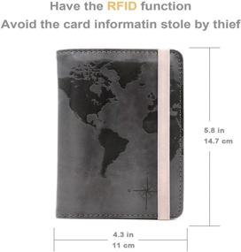 img 1 attached to 🛂 Passport Holder Travel Accessories by Kandouren