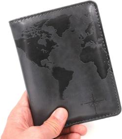 img 3 attached to 🛂 Passport Holder Travel Accessories by Kandouren