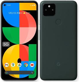 img 2 attached to Google Pixel 5A 5G 128GB 6GB RAM Unlocked International 📱 Version (GSM Only) - Black, Not Compatible with Verizon/Sprint CDMA network