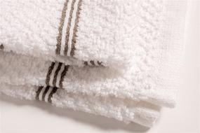 img 1 attached to 🔥 KAF Home Pantry Piedmont Terry Kitchen Towels - 8-Pack, 16x26 inch, Absorbent Terry Cloth Dish Towels, Hand & Tea Towels - Ideal for Kitchen Spills, Cooking, and Messes - Dark Gray