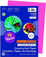 riverside construction paper raspberry sheets logo