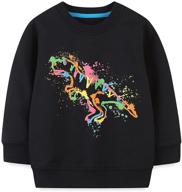 btgixsf crewneck cartoon pullover sweatshirt boys' clothing and fashion hoodies & sweatshirts logo