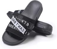 👞 men's comfortable platform fashion sandals - slides shoes logo