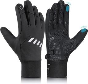 img 4 attached to ✋ LERWAY Touchscreen Anti Slip Resistant Windproof Gloves: Stay Warm and Connected with Enhanced Grip