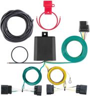 🚗 curt 56336 custom vehicle-side 4-pin trailer wiring harness for dodge durango, black logo