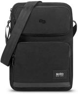 🎒 solo ny ludlow universal tablet sling bag, in black - one size логотип