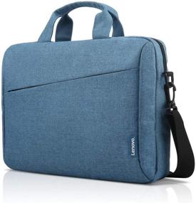 img 4 attached to 🎒 Lenovo Laptop Carrying Case T210, 15.6-Inch Laptop & Tablet, Sleek Design, Durable Water-Repellent Fabric, Business Casual/School, GX40Q17230 Casual Toploader - Blue