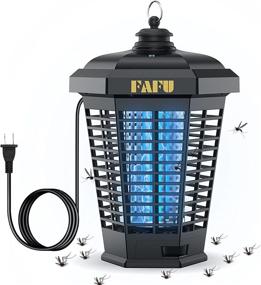 img 4 attached to 🦟 Outdoor Bug Zapper, 18W High Power Electronic Mosquito Killer, 4200V Fly Zapper, Insect Trap Indoor, Mosquito Traps for Garden Patio, Backyard,Home