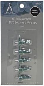 img 1 attached to 💡 NOMA/INLITEN-IMPORT 11207-88 Micro Bulb, 5-Pack: Efficient Lighting Solution for Your Home