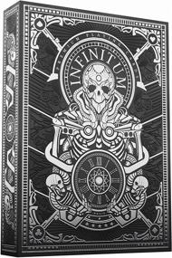 img 4 attached to 🃏 Infinitum Black Playing Cards: Unique Illustrated Deck for Kids and Adults, Includes Card Game e-Book