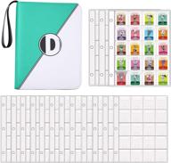 d dacckit 300 pockets binder holder for animal crossing mini amiibo cards computer accessories & peripherals logo