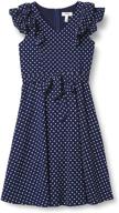 👗 elegant polka dot crepe dress for speechless girls: a perfect choice for every occasion logo