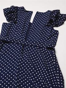 img 2 attached to 👗 Elegant Polka Dot Crepe Dress for Speechless Girls: A Perfect Choice for Every Occasion