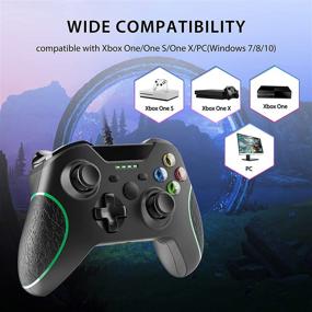 img 3 attached to 🎮 Wired Xbox One Controller with Dual-Vibration, Headset Jack, and Ergonomic Wired Gamepad for Xbox One/Xbox One S/Xbox One X/PC Windows 7/8/10 (Black) - Improved SEO