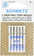 🧵 25 schmetz assorted jersey ball point sewing machine needles 130/705 h suk sizes 70, 80, 90 logo