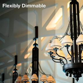 img 2 attached to 💡 Dimmable Chandelier LED Bulb - Candelabra Base, Equivalent to Traditional AlampEver Bulb