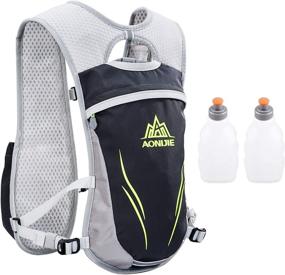 img 4 attached to Ultimate Azarxis Hydration Backpack Pack: Stay Hydrated during Marathon Trail Races with 5L / 5.5L / 8L Running Vest for Women and Men