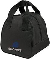 ebonite - black bowling 🎳 ball bag: enhance your bowling experience логотип