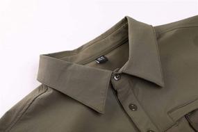 img 3 attached to Рубашка MAGCOMSEN Sleeve Tactical легкая мужская одежда в рубашках.