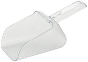 img 4 attached to 🥄 Rubbermaid 32 oz Clear Polycarbonate Bouncer Contour Scoop - 10.8 x 4.8 x 4.7 inches