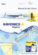 🌊 enhance your marine and lake navigation with navionics plus regions west charts on sd/msd logo