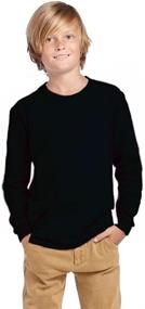 img 1 attached to Boys Long Sleeve Pocket Shirts Boys' Clothing