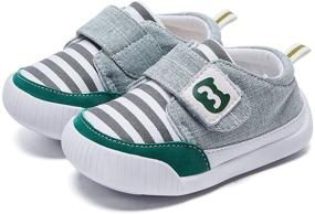 img 4 attached to 👶 BMCiTYBM Unisex Baby Shoes: Soft Non-Slip Sneakers for Infants, Lightweight First Step Walking Shoes, Available in Sizes 6-24 Months